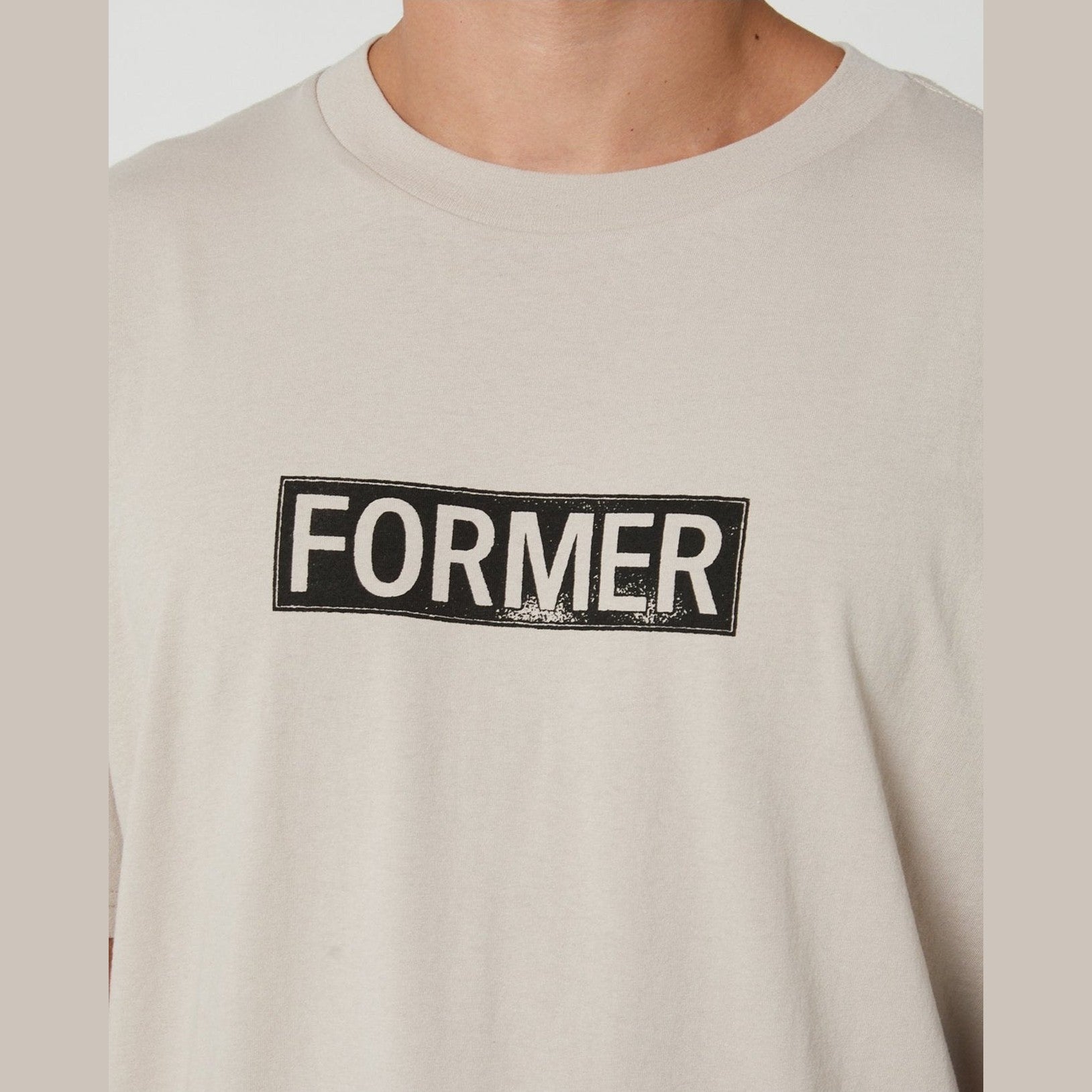 Former Legacy Plate T-Shirt - Stone