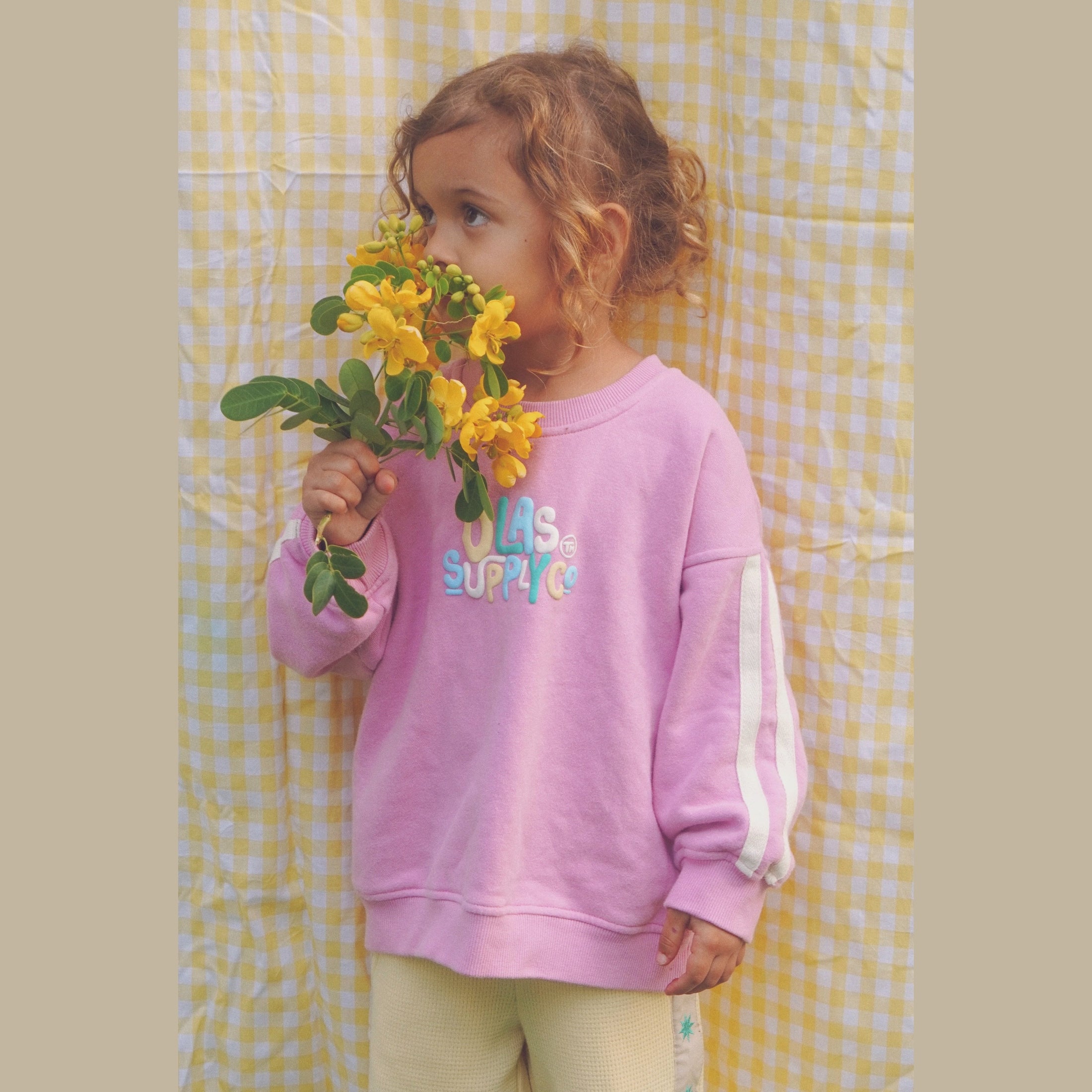 OLAS SUPPLY Rascal Mini Crew - Flamingo