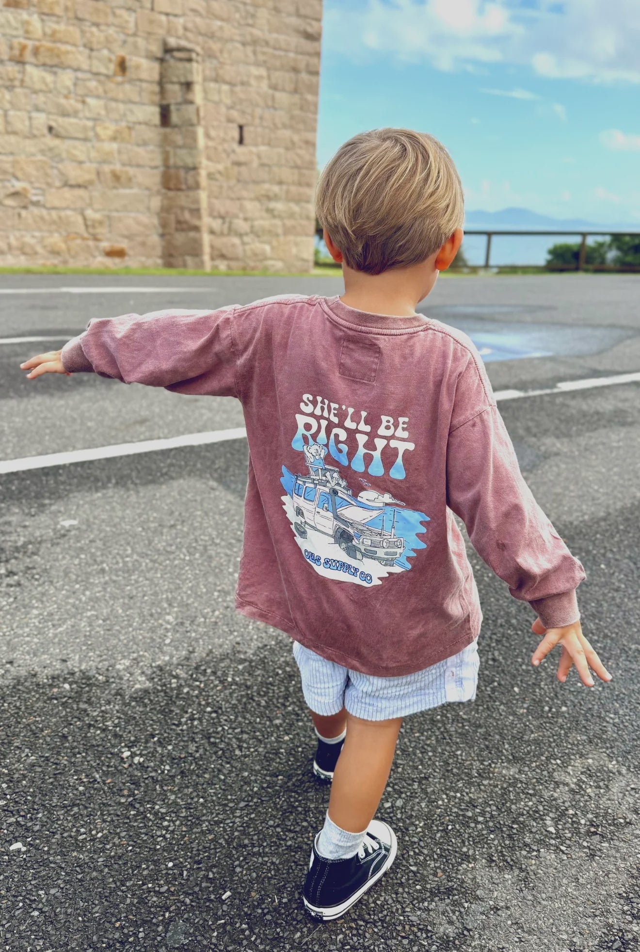 OLAS SUPPLY She'll be right mini long sleeve