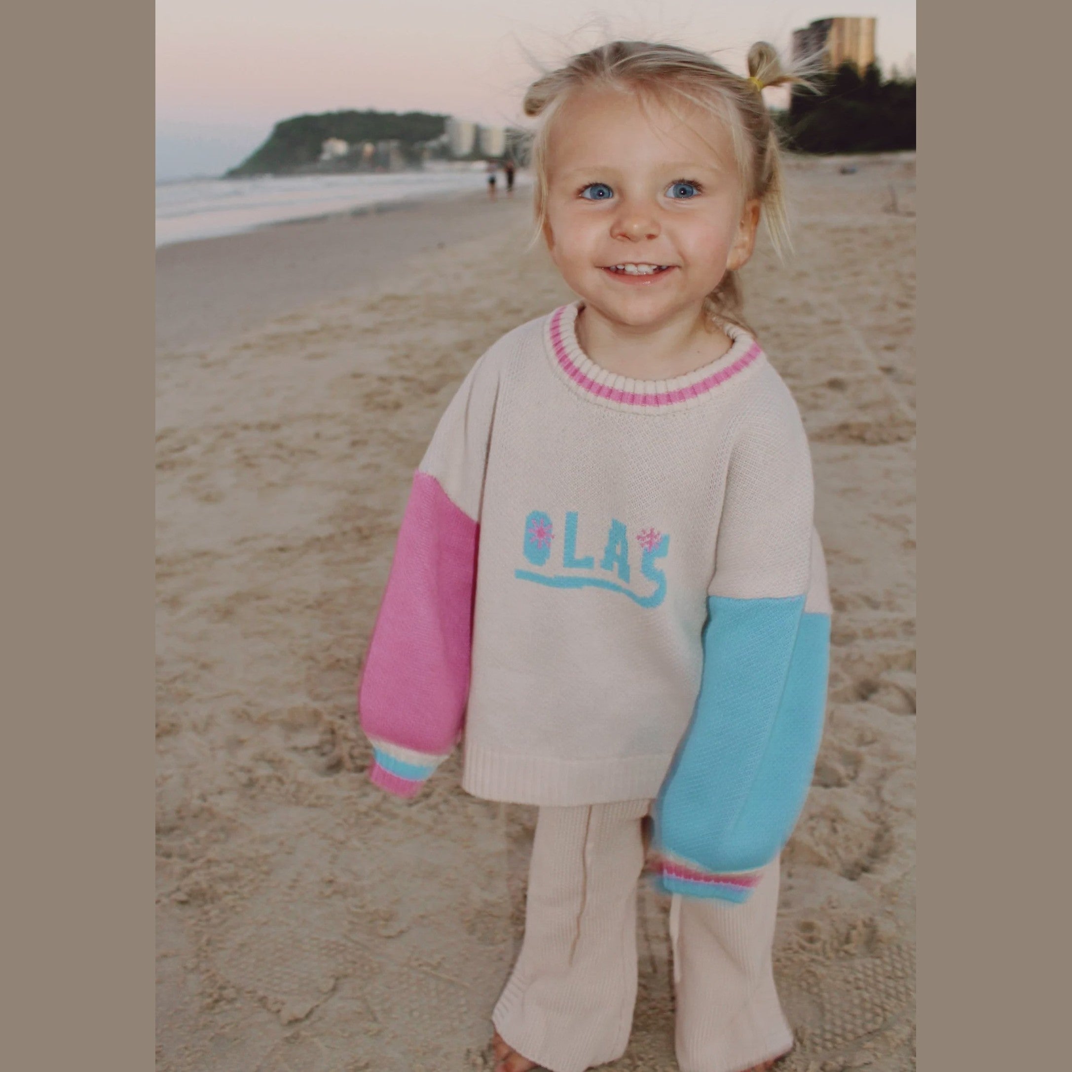 OLAS SUPPLY Zen mini knit crew