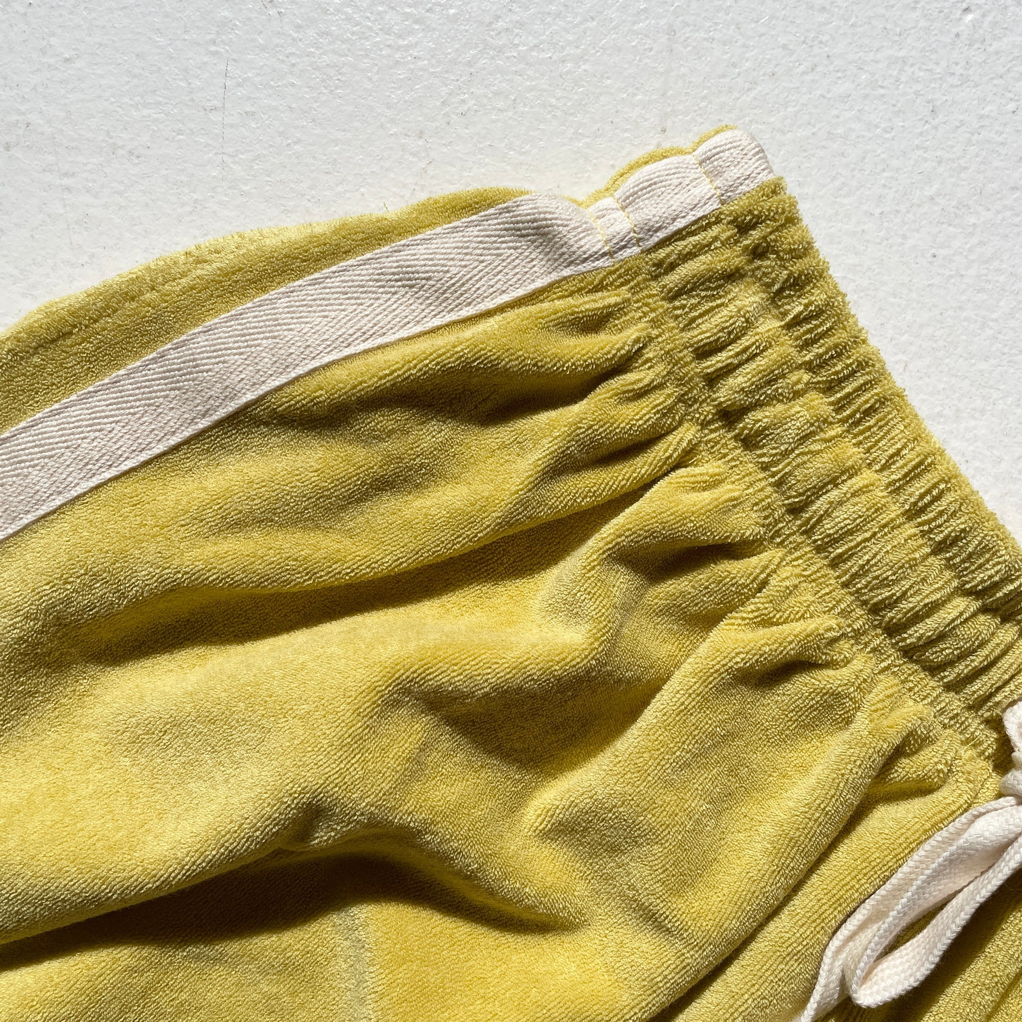 Atmosea Terry Towelling Short BUTTER YELLOW