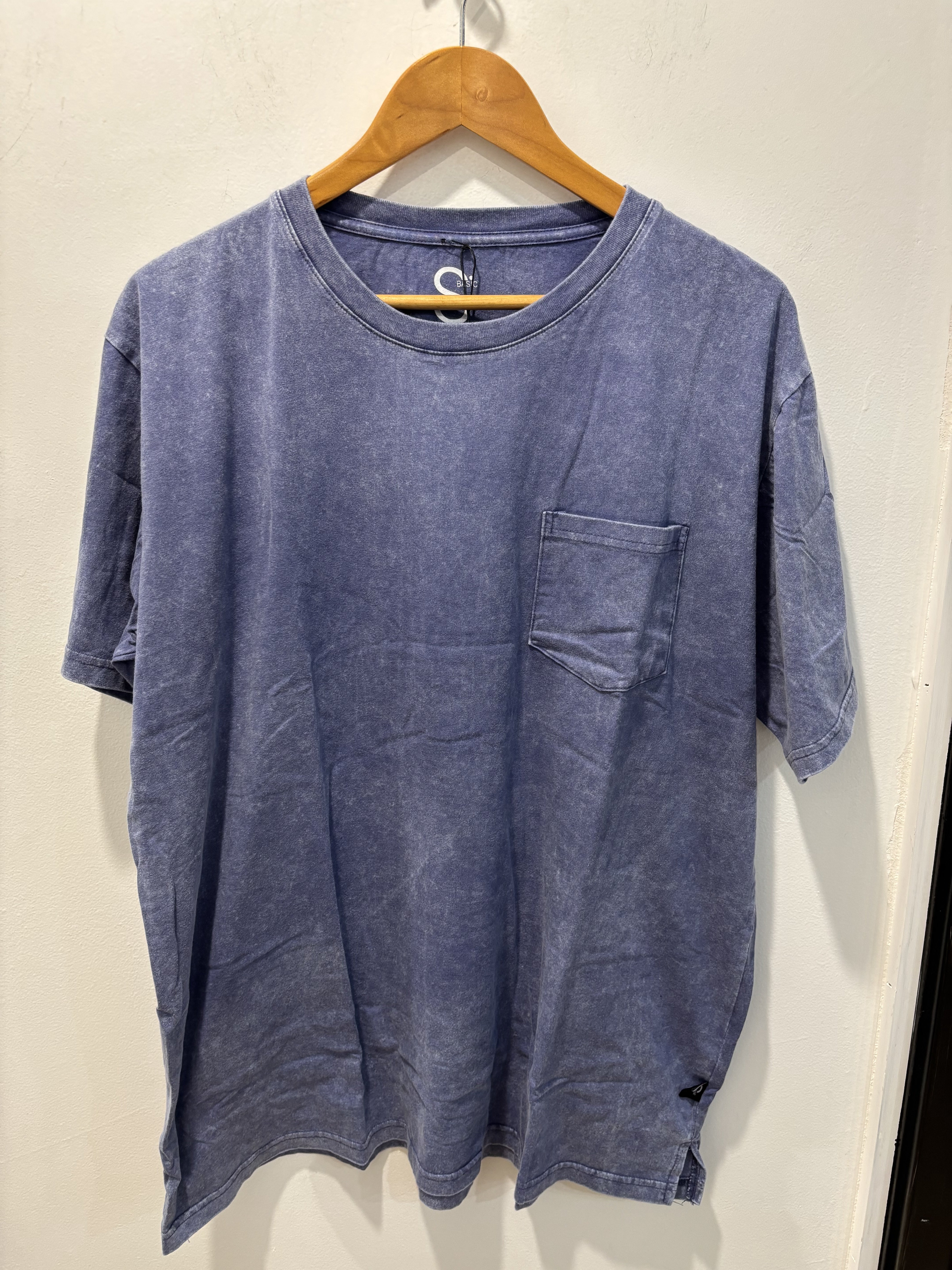 SBASIC Classic Pocket Tee – Navy