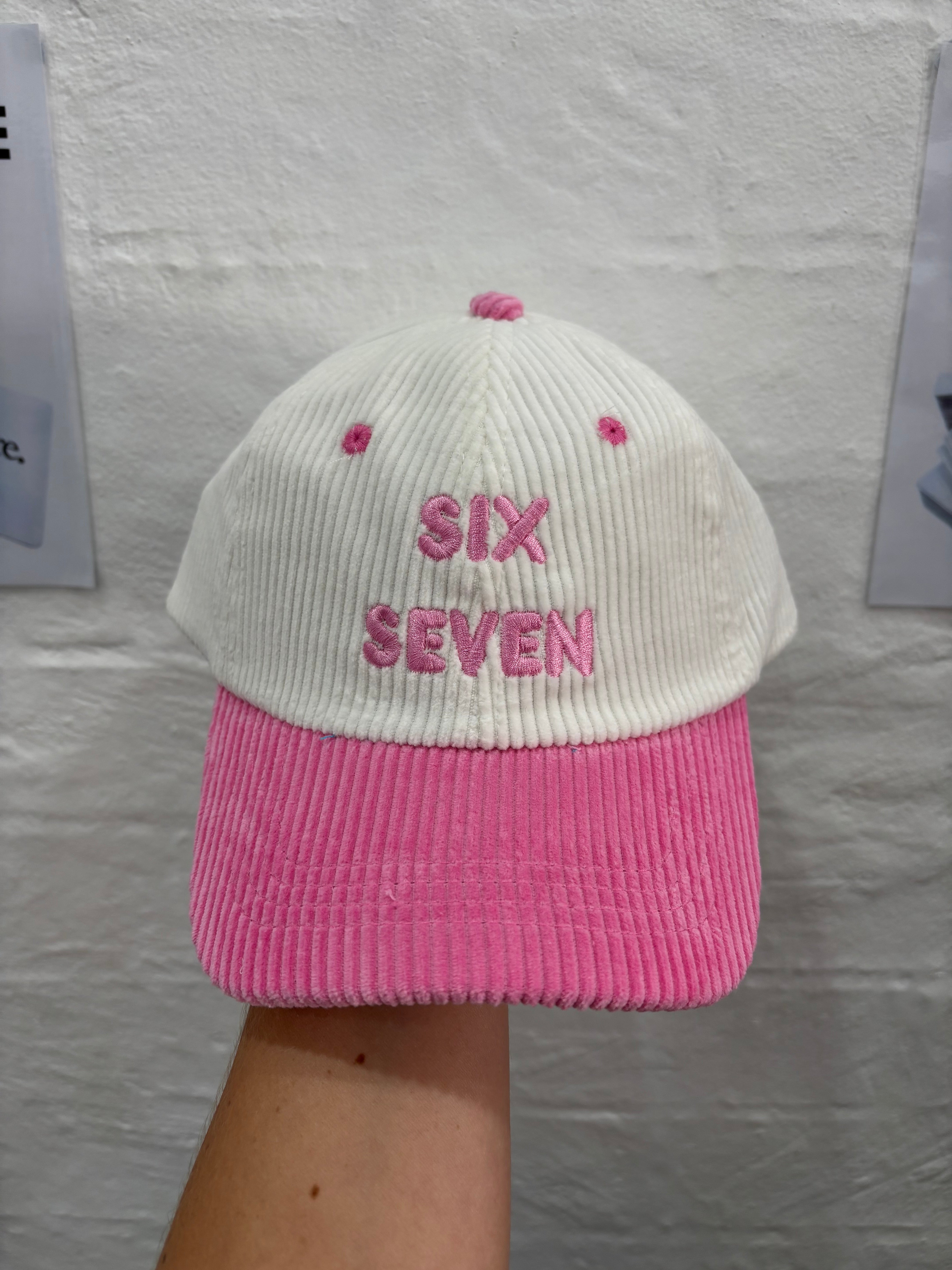 Somewhere Mini – “6 7” Cord Cap Pink– Kids