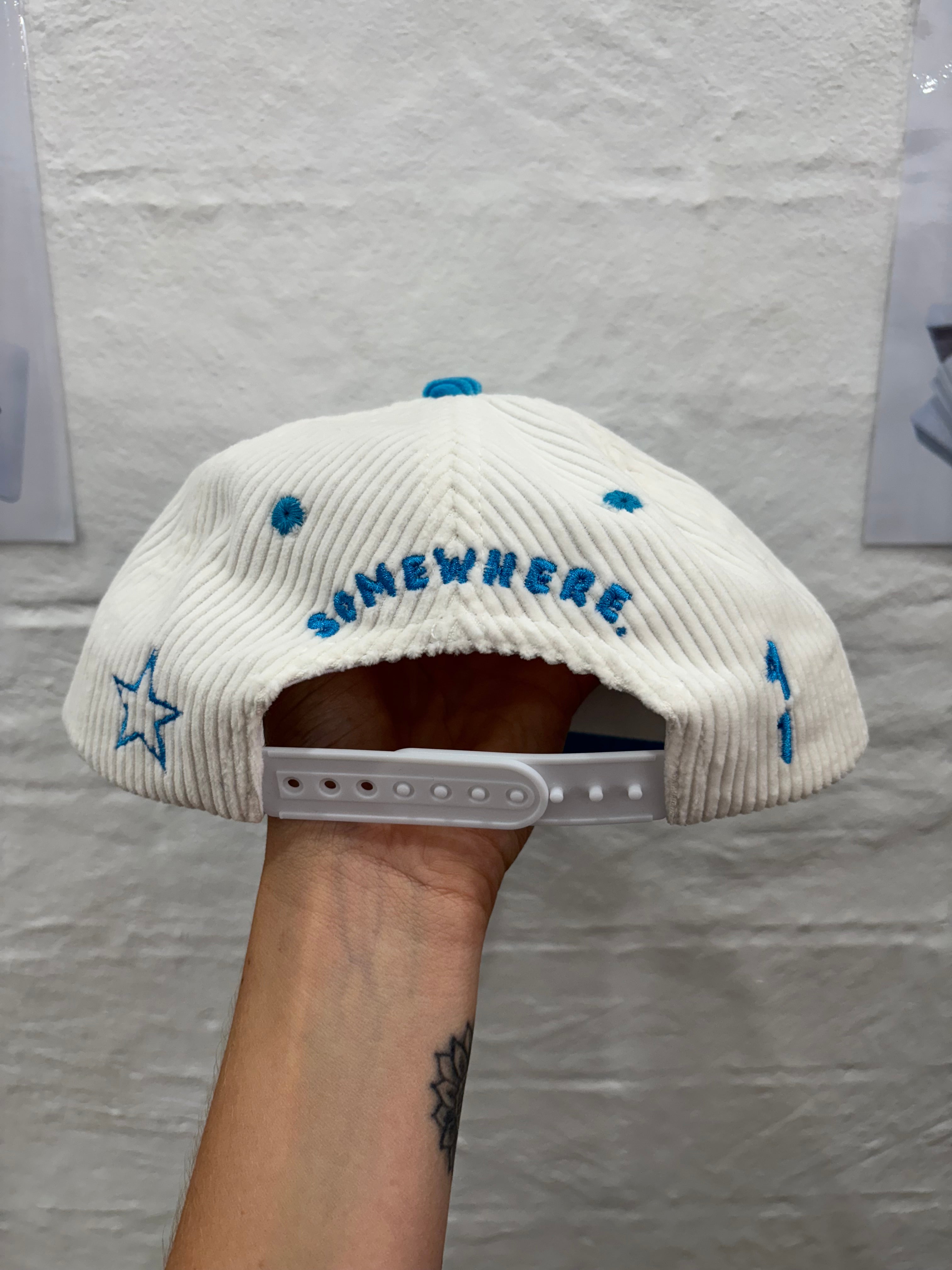 Somewhere Mini – “Forty One” Cord Cap Blue– Kids