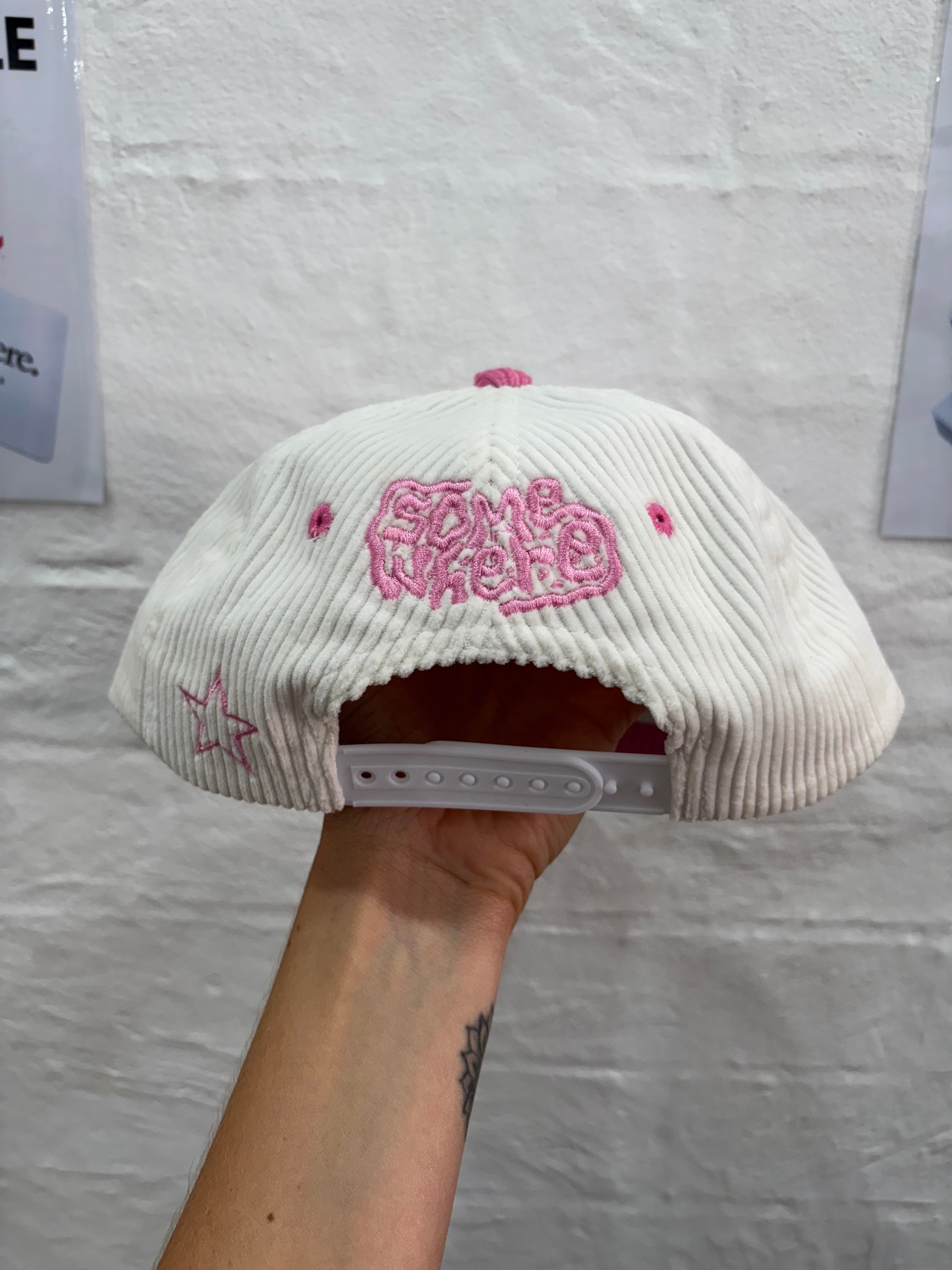 Somewhere Mini – Ripple Cord Cap Pink– Kids