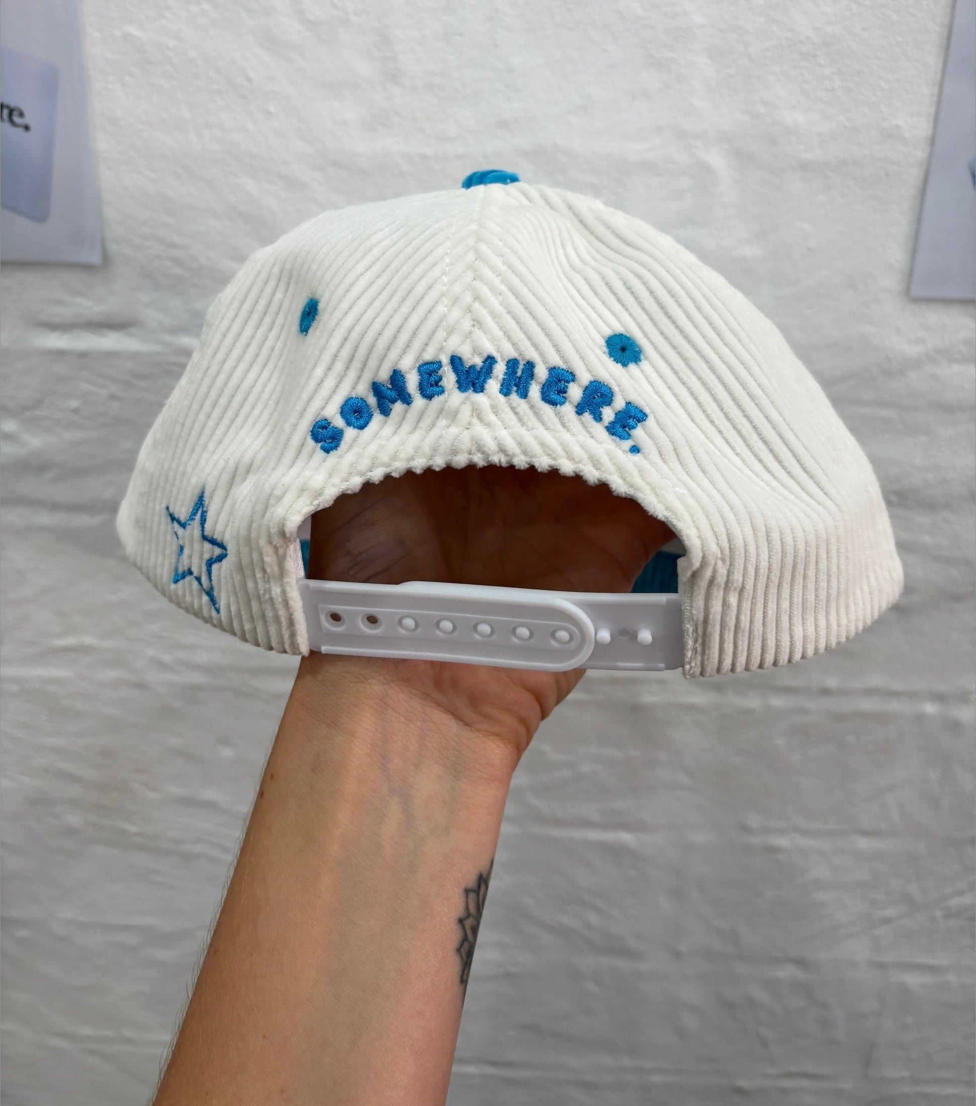 Somewhere Mini – “Rizzler” Cord Cap Blue – Kids