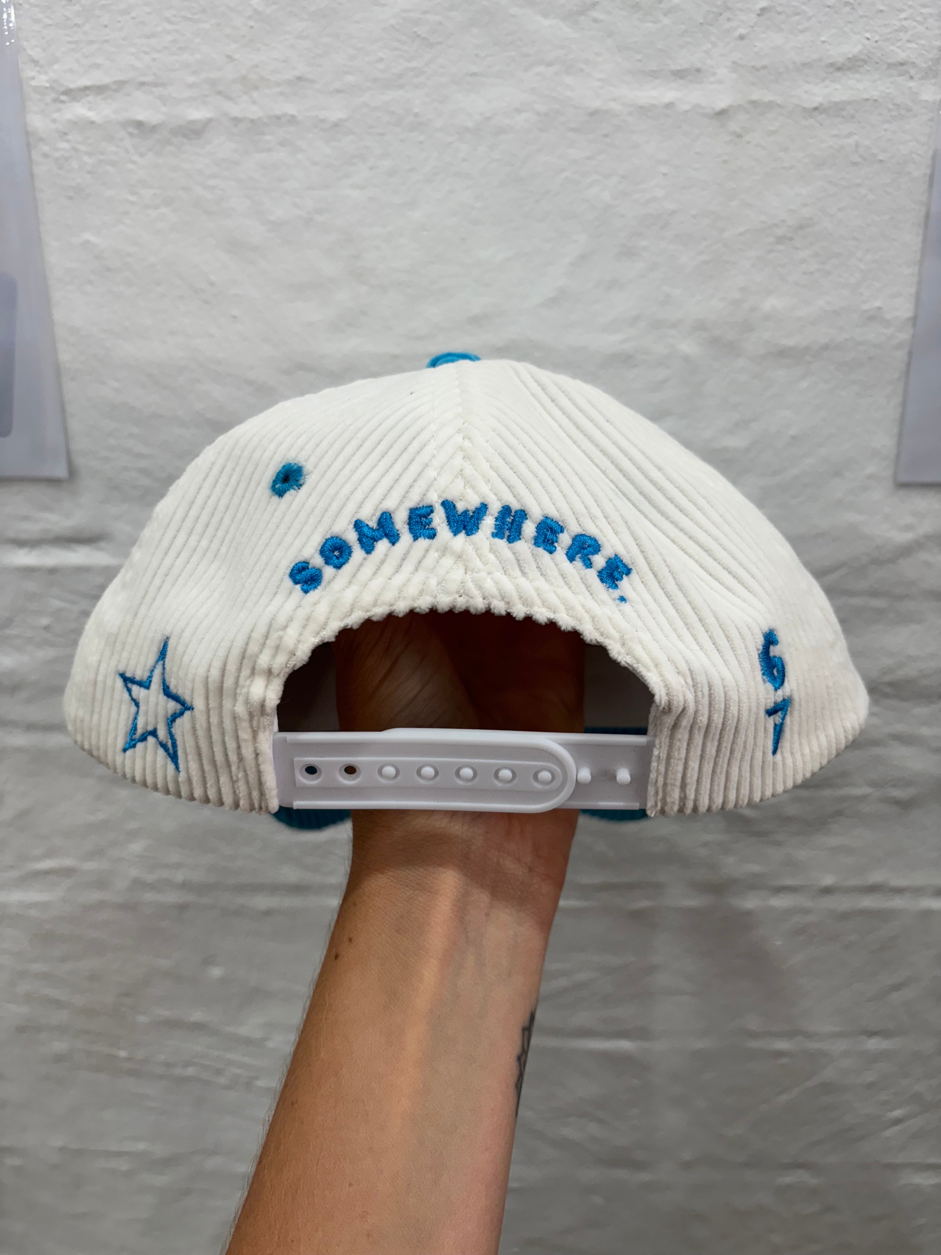 Somewhere Mini – “Skibidi” Cord Cap Blue – Kids