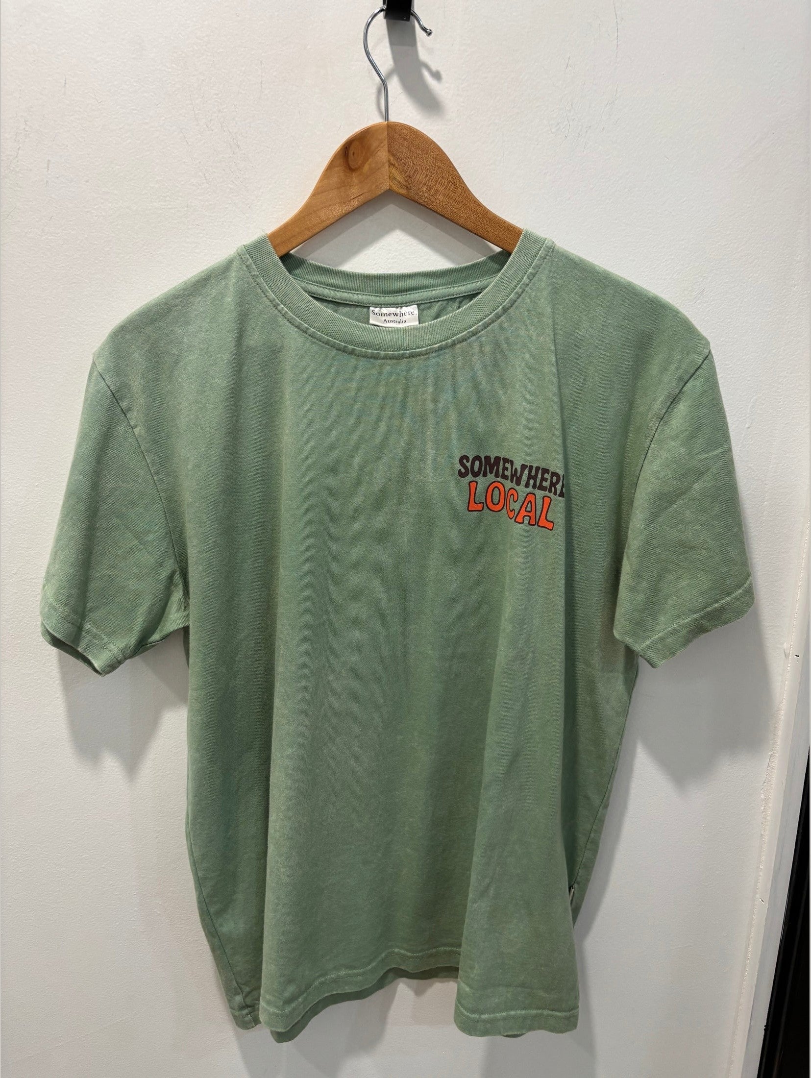 Somewhere - Local Tee - Sage