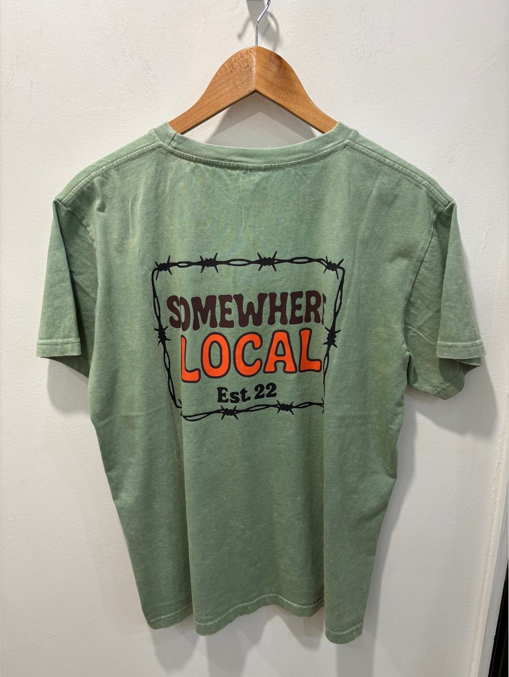 Somewhere - Local Tee - Sage
