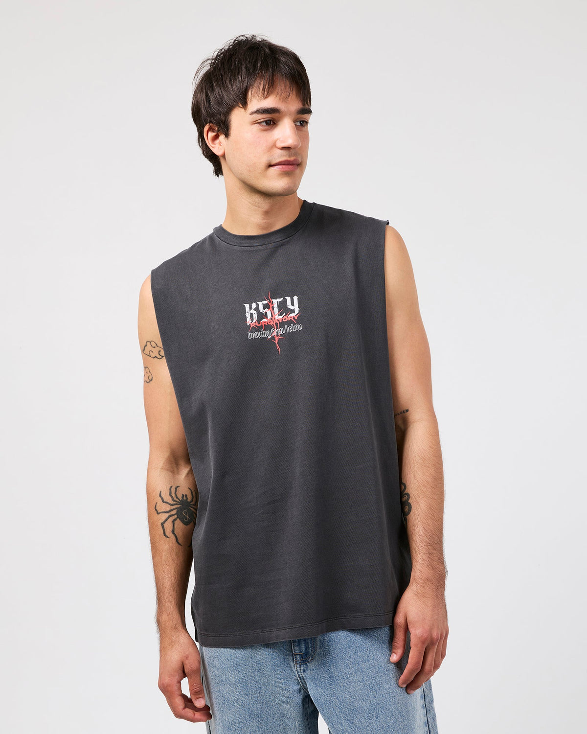 KSCY Burning Relaxed Muscle - Pigment black