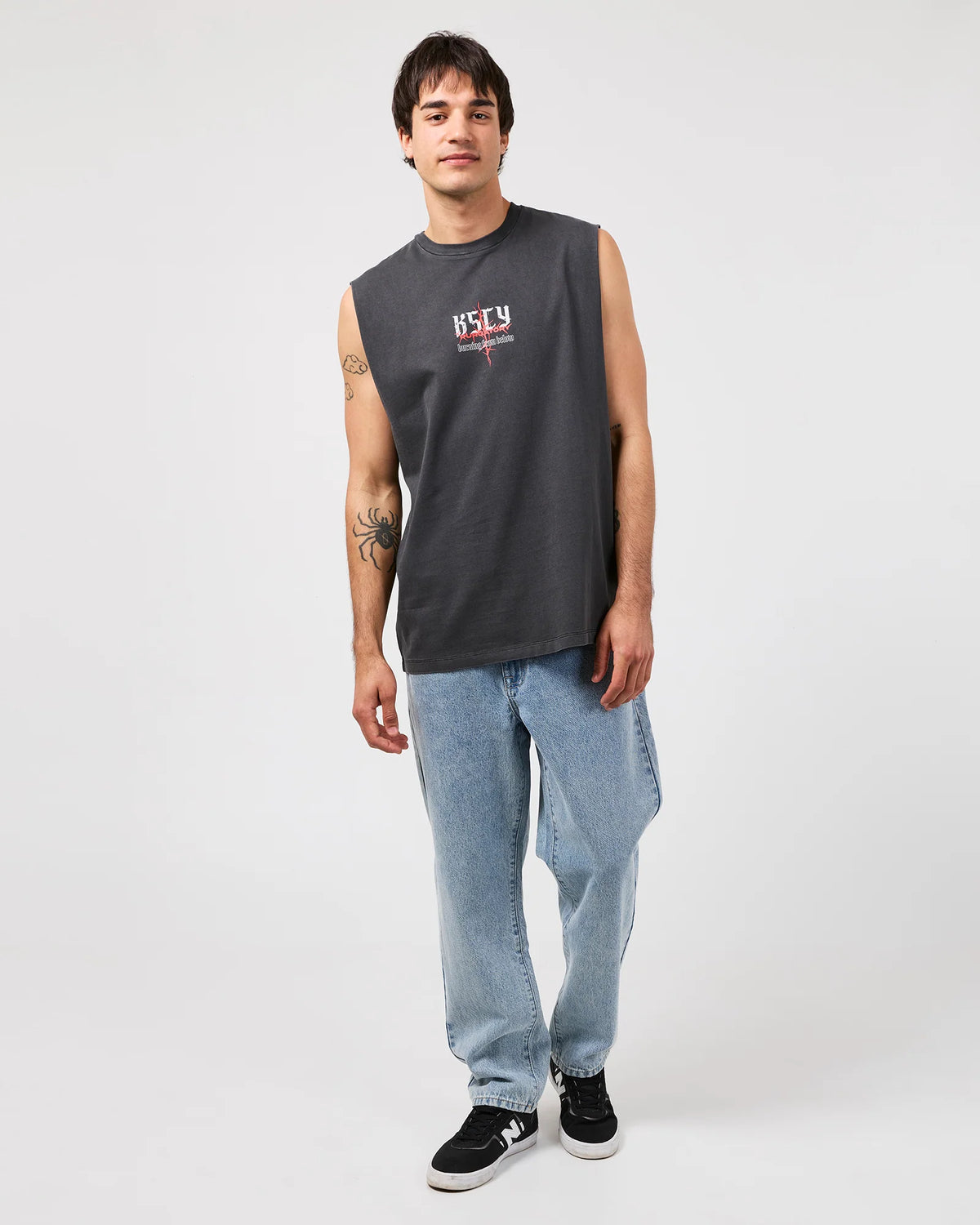 KSCY Burning Relaxed Muscle - Pigment black