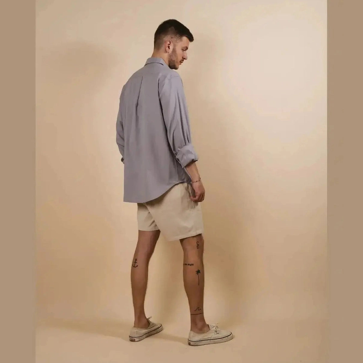 Kore Valley Poplin L/S Shirt- Ash