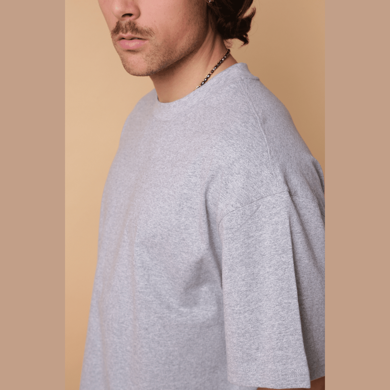 Kore basic tee - ash marle