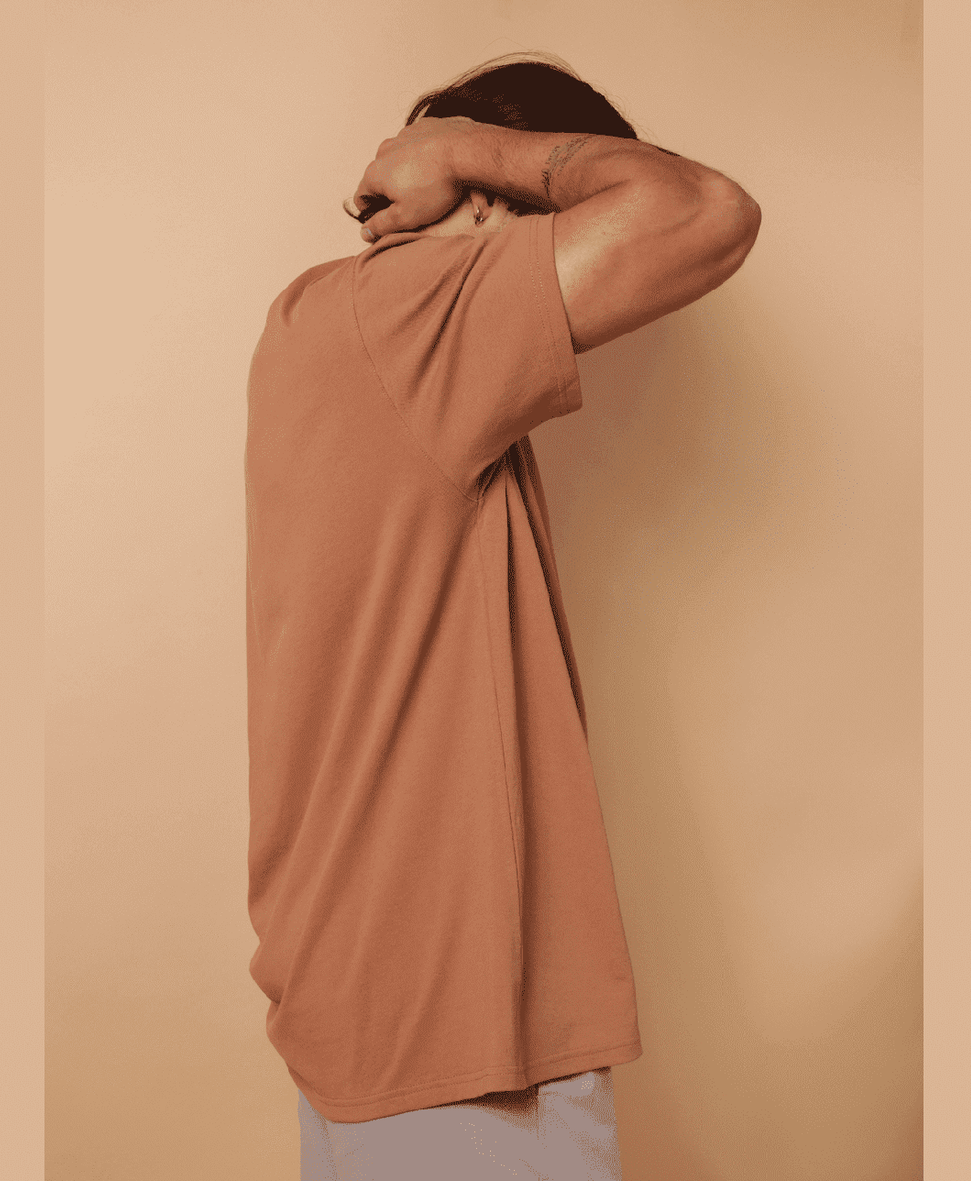 Kore basic tee - taupe