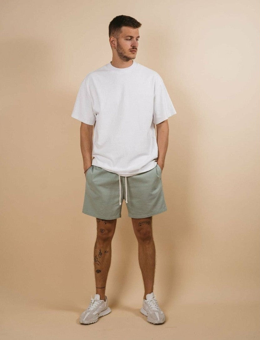 Kore studios thomas twill short- sage