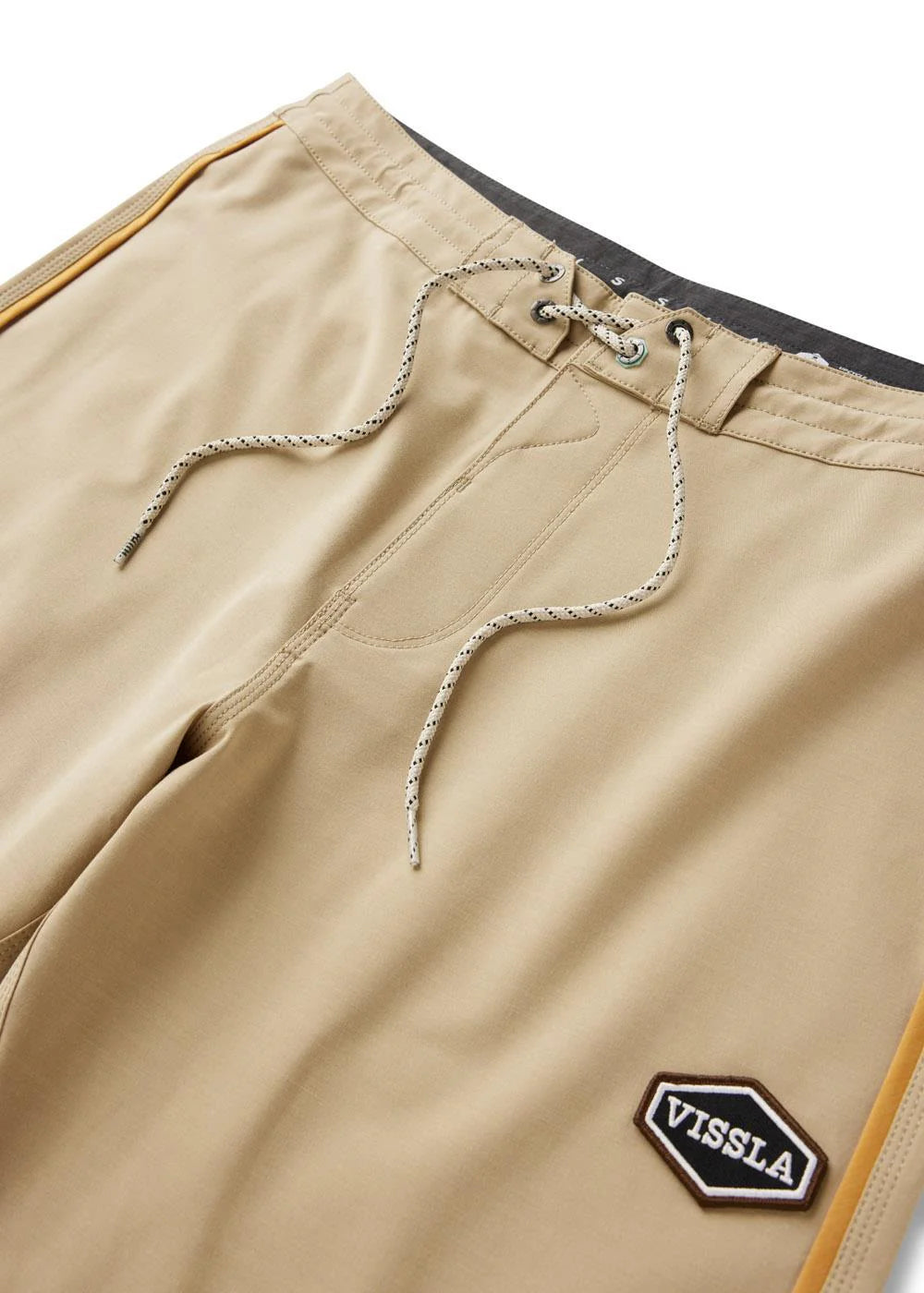 VISSLA Solid Sets 18.5" Boardshort - Khaki