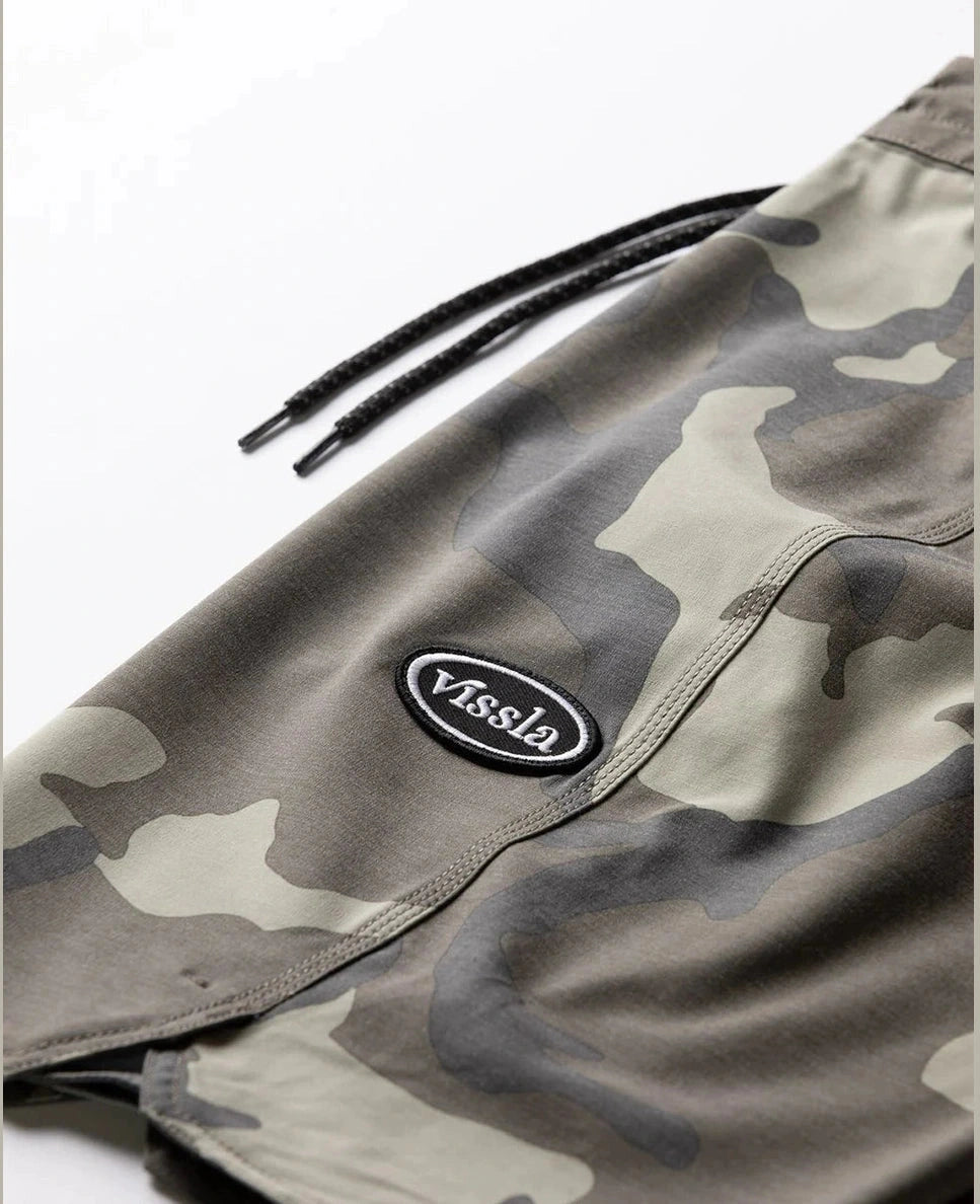 VISSLA Long Sets 21" Boardshort - Camo