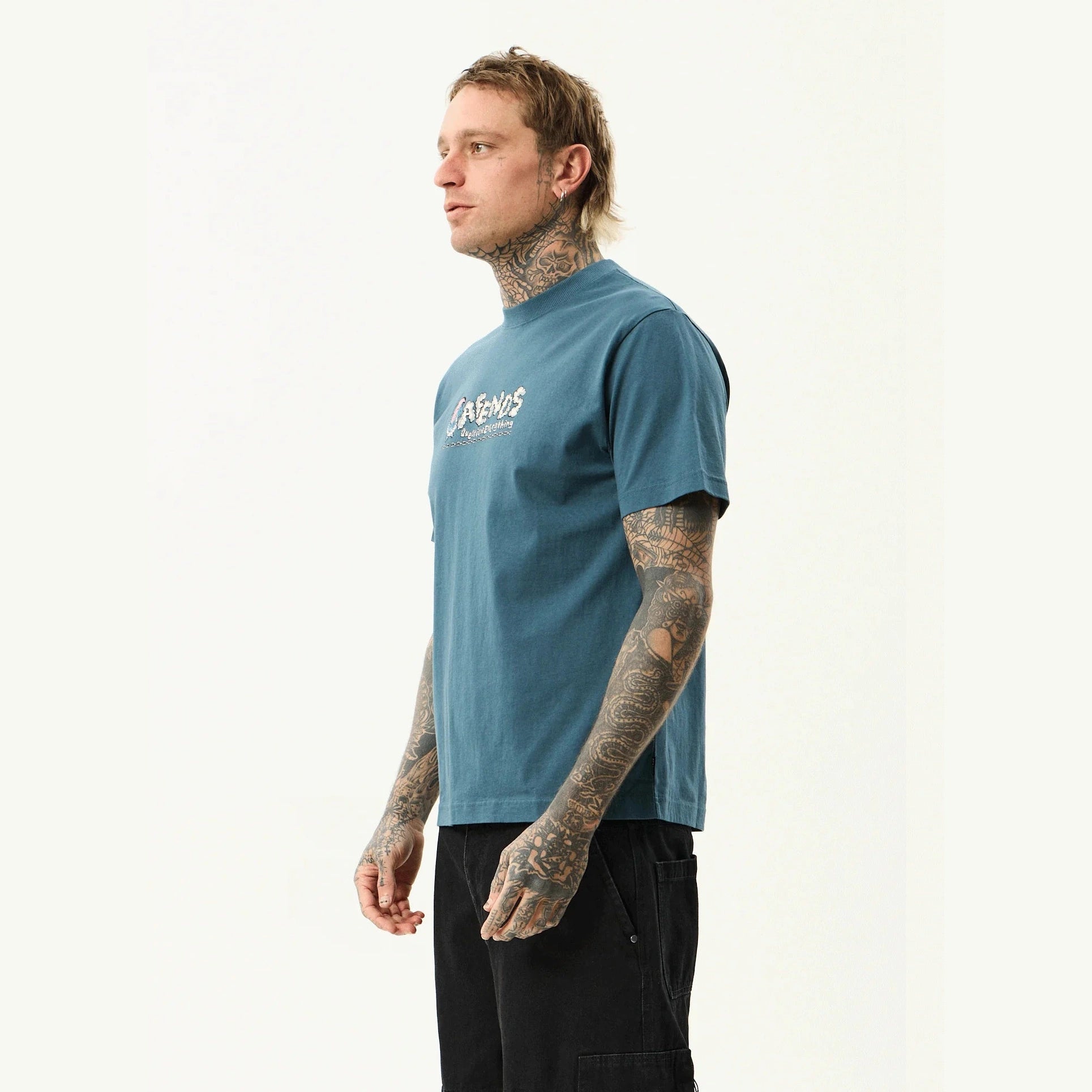 AFENDS Huffenpuff retro tee - Fuel