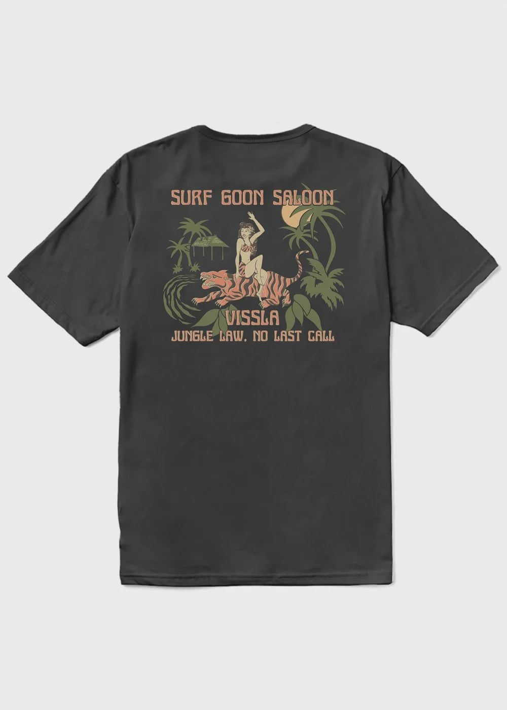 VISSLA - Jungle Law SS Tee - Phantom