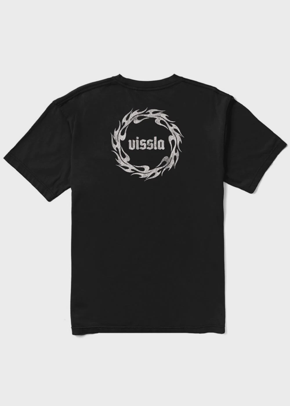 VISSLA Ring Of Fire Swell Ss Tee - Black
