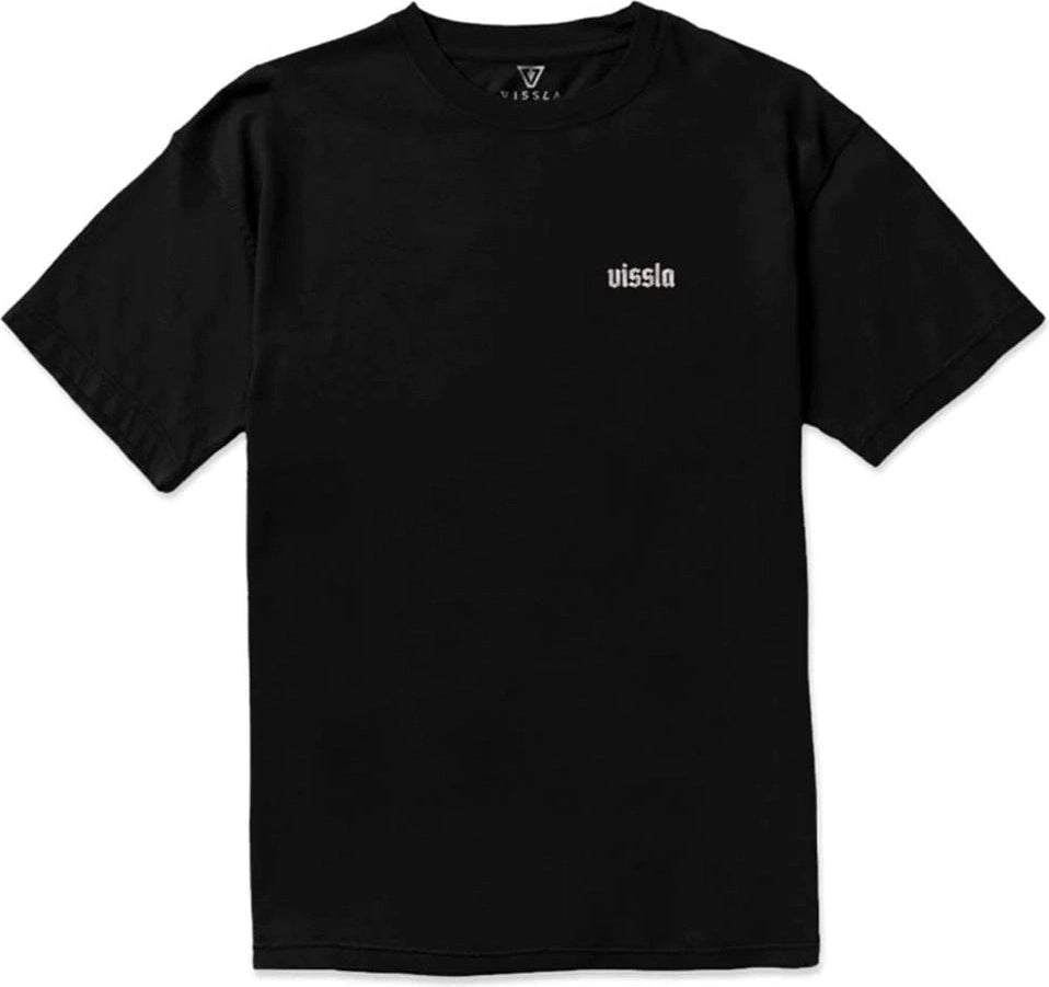 VISSLA Ring Of Fire Swell Ss Tee - Black