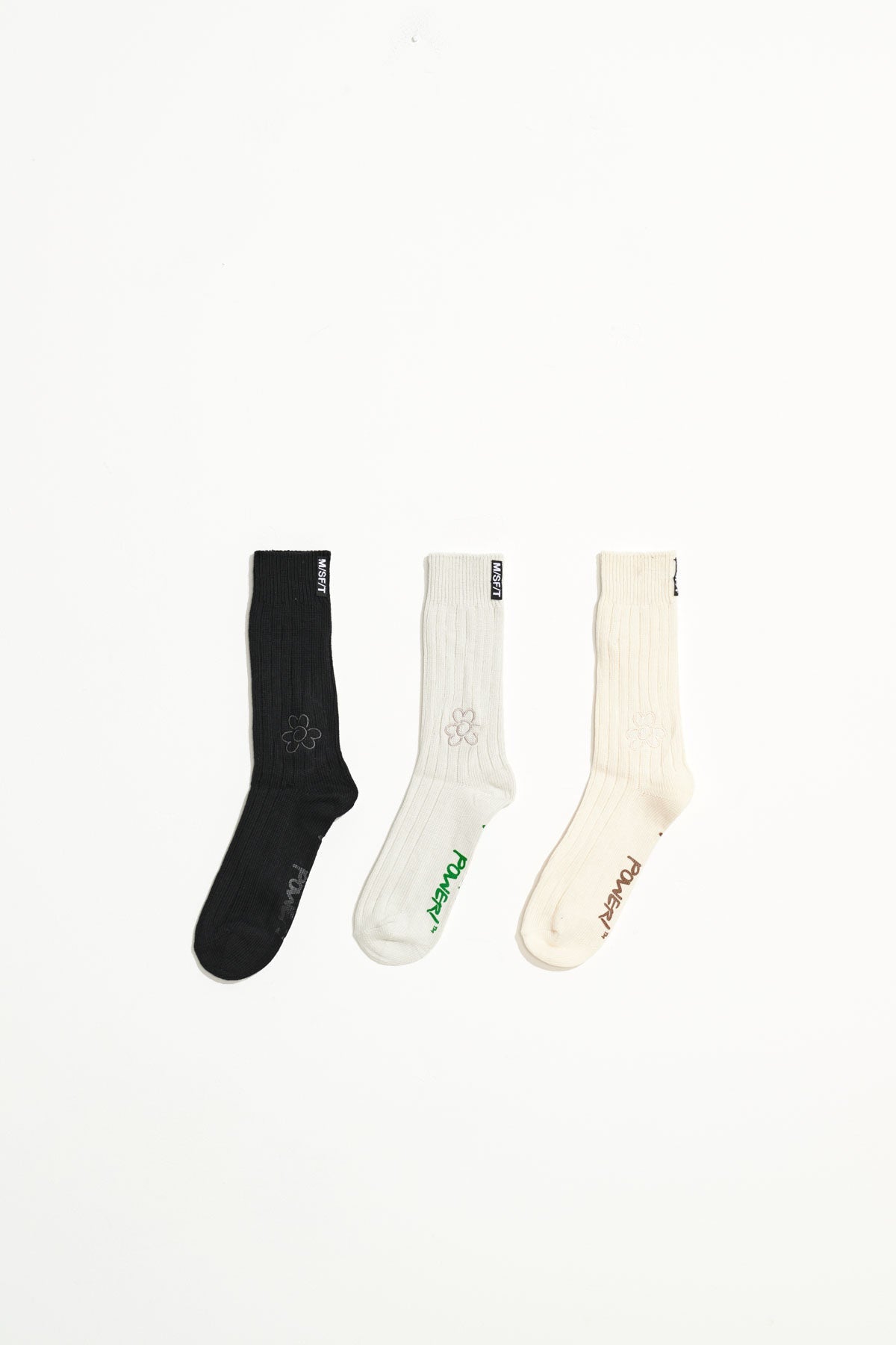 MISFIT - organic sock 3 pack - multi