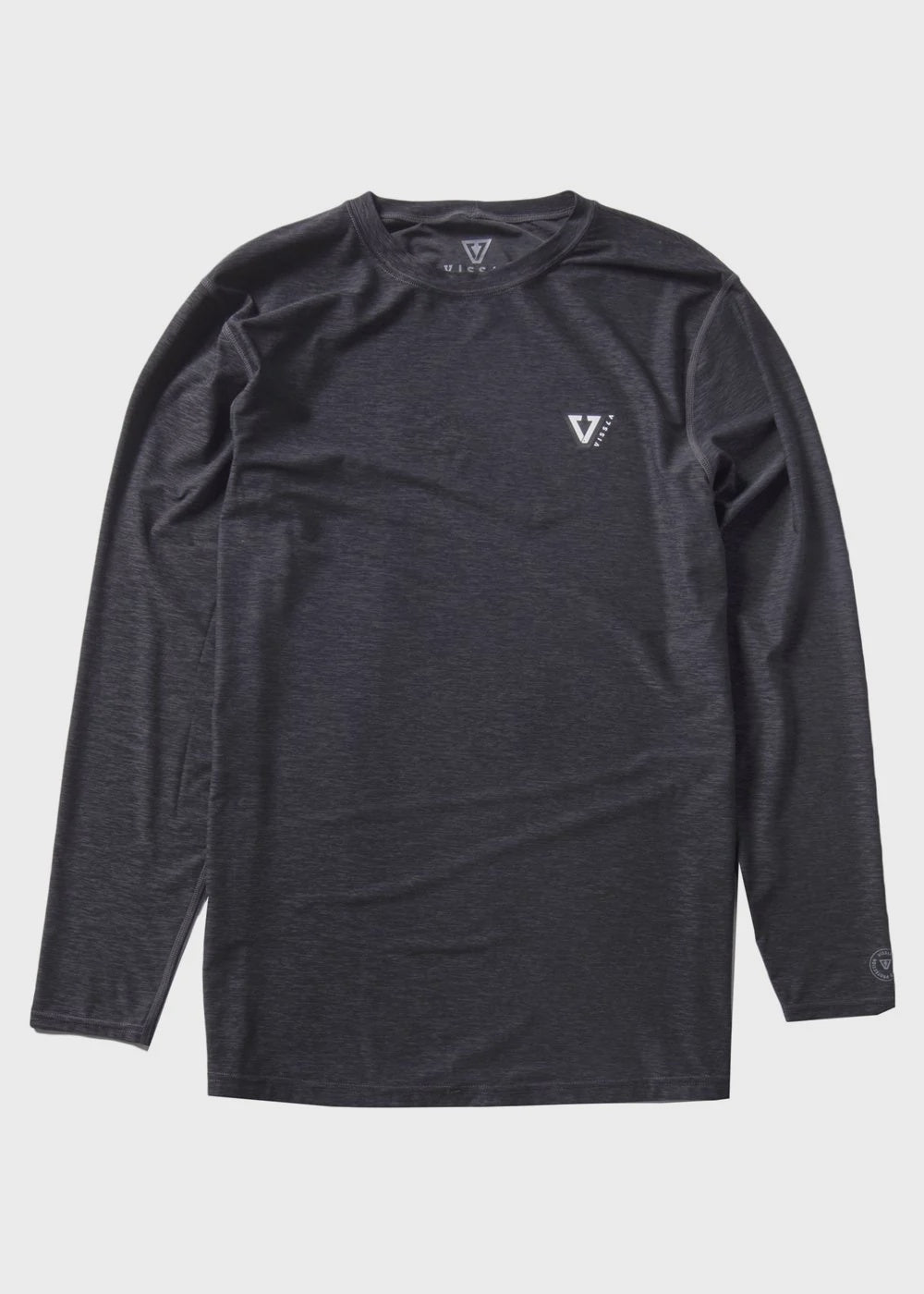 VISSLA Twisted Eco Ls Lycra - Black heather