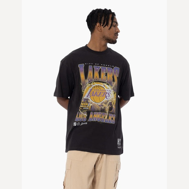 MICTHELL & NESS Lakers city strike tee