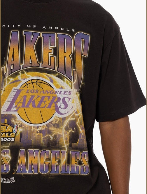 MICTHELL & NESS Lakers city strike tee