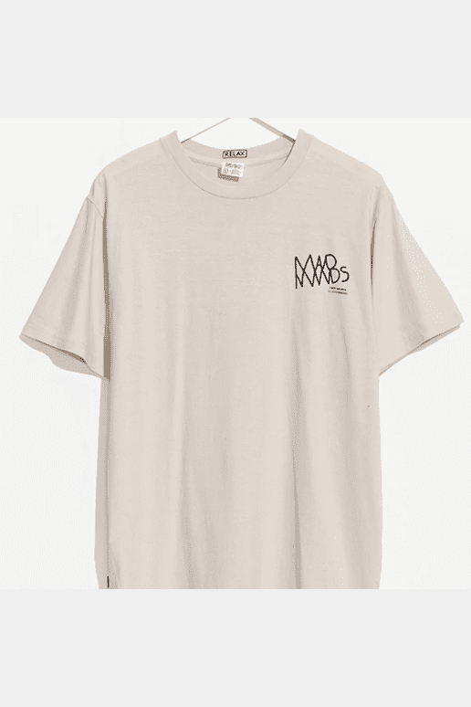 Misfit doicrow 50/50 tee - pigment washed grey
