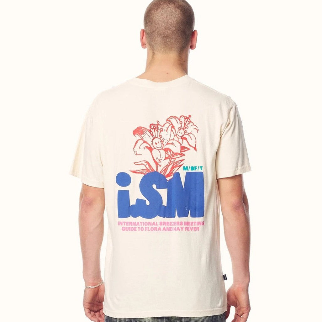 Misfit ism 50/50 tee - pigment chalk white