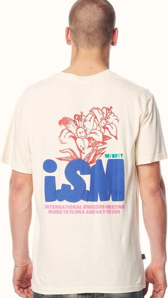 Misfit ism 50/50 tee - pigment chalk white
