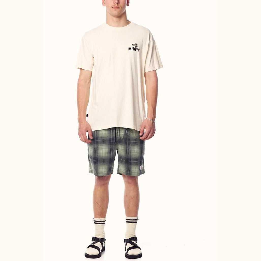 Misfit ism 50/50 tee - pigment chalk white