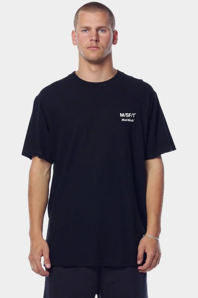 Misfit potted power 50/50 ss tee - pitch black
