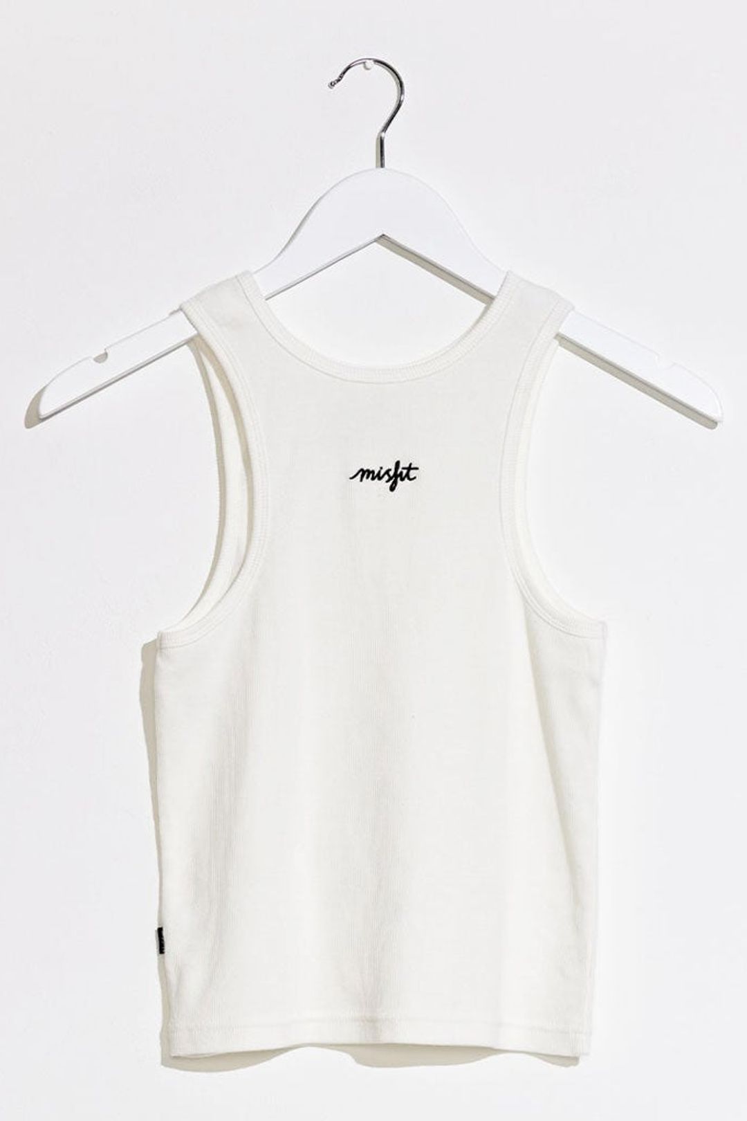 Misfit the delicate singlet - washed white