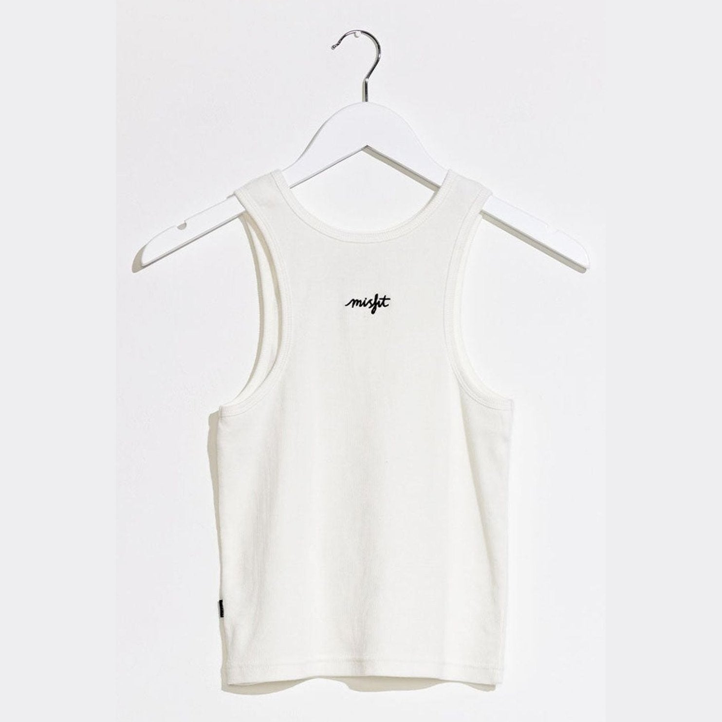 Misfit the delicate singlet - washed white