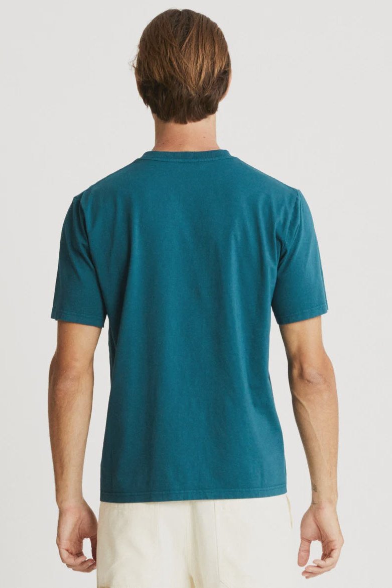Mr simple heavy weight ss tee- emerald