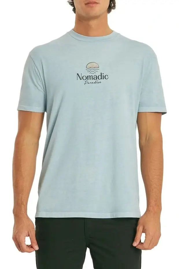 Nomadic paradise coast to coast relaxed tee - pigment pearl