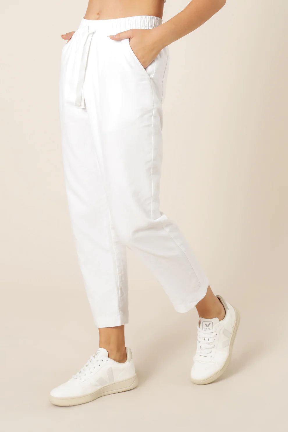 Nude lucy classic pant - white