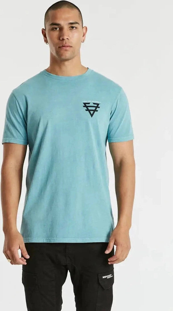 Nxp undivided cape back tee - pigment cameo