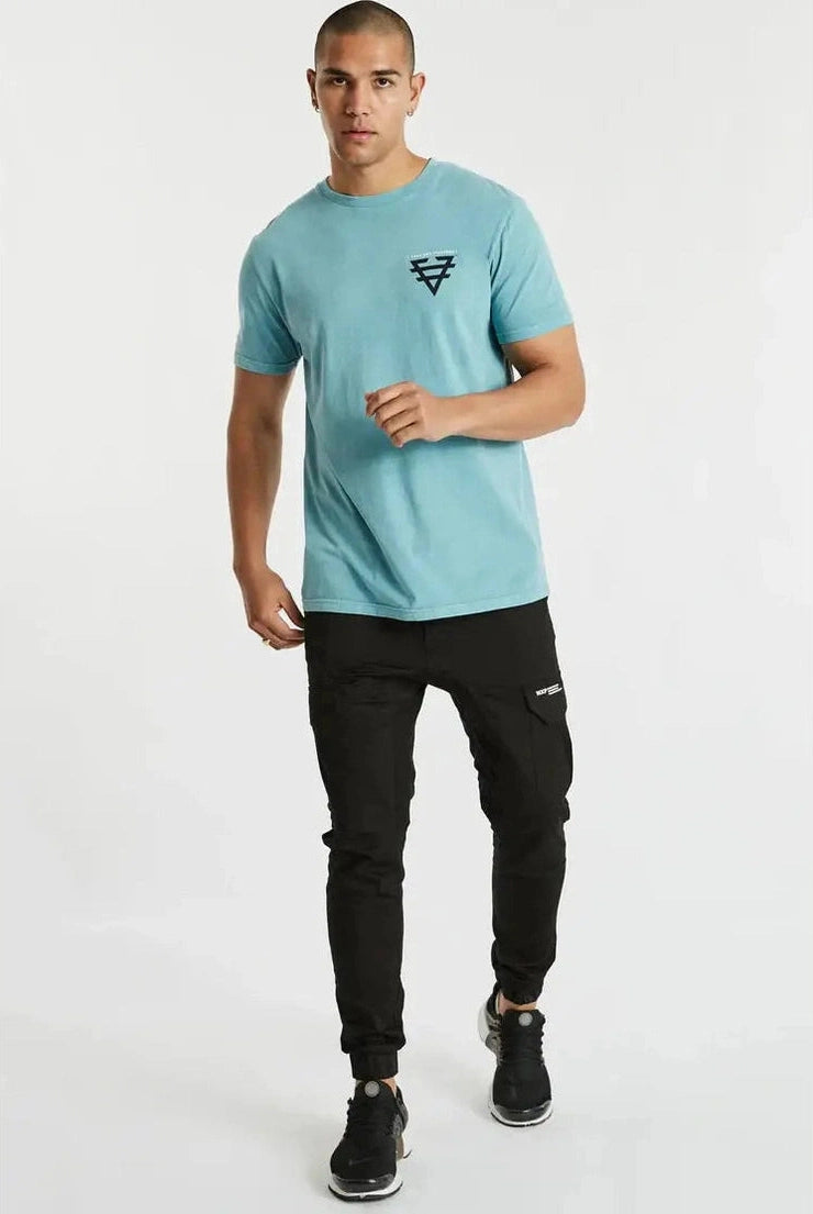 Nxp undivided cape back tee - pigment cameo