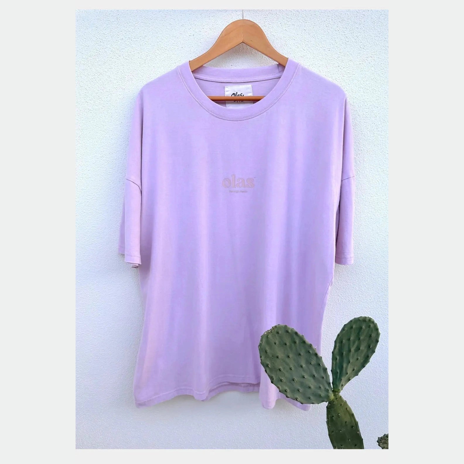 Olas Supply Staple Box Tee Lilac
