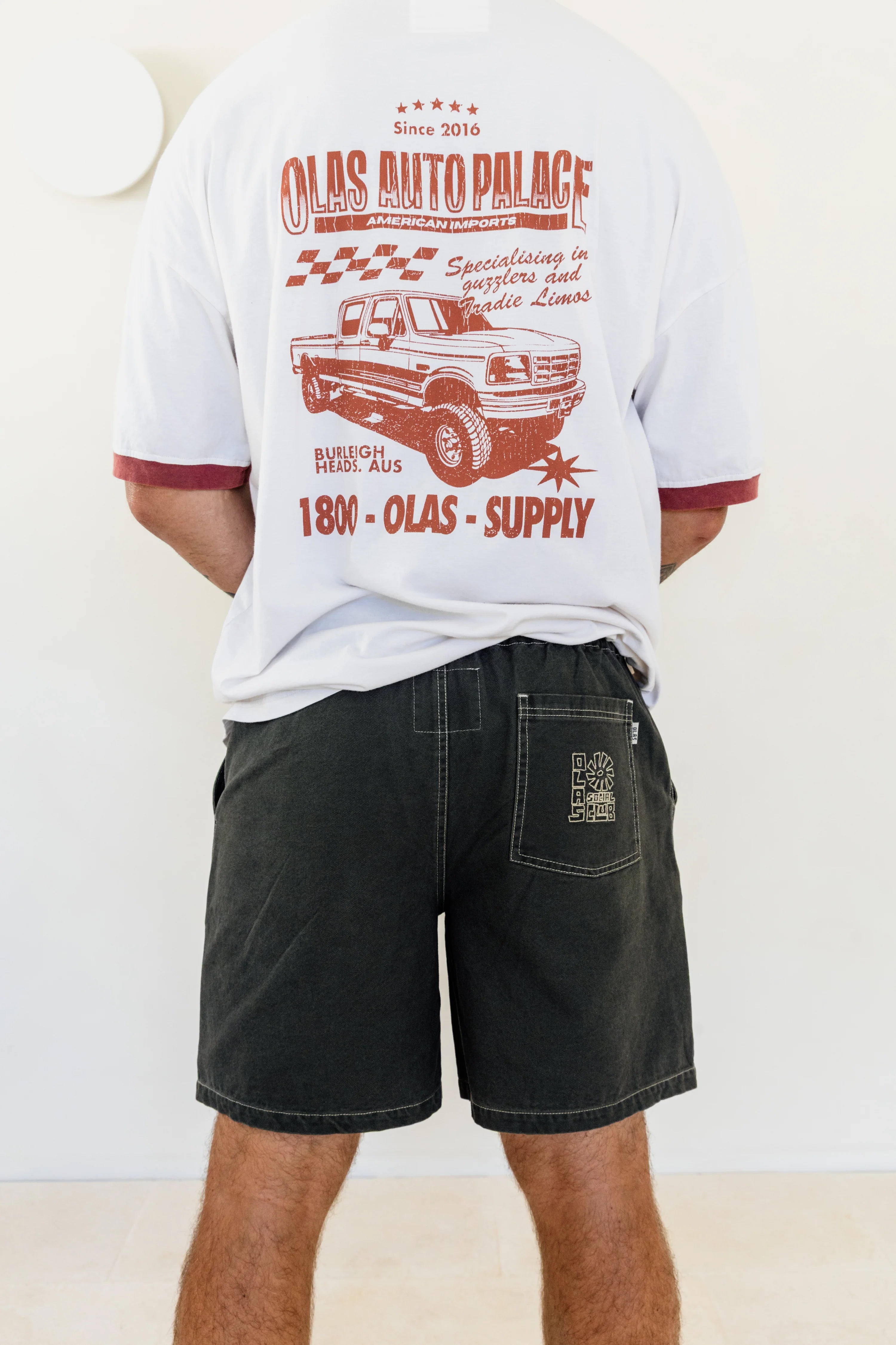 OLAS SUPPLY Social club walk short