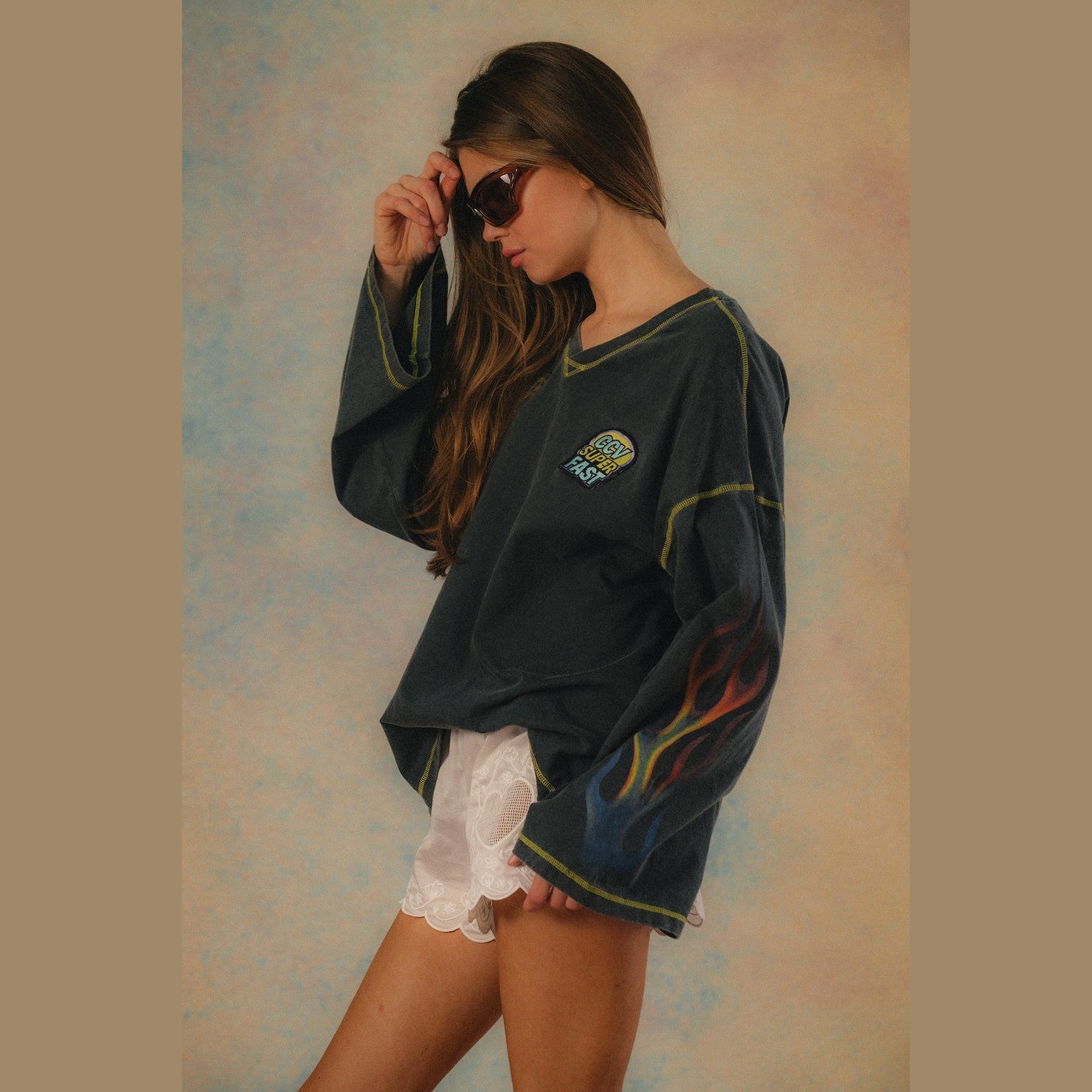 CIAO CIAO Ace LS Tee - Portofino