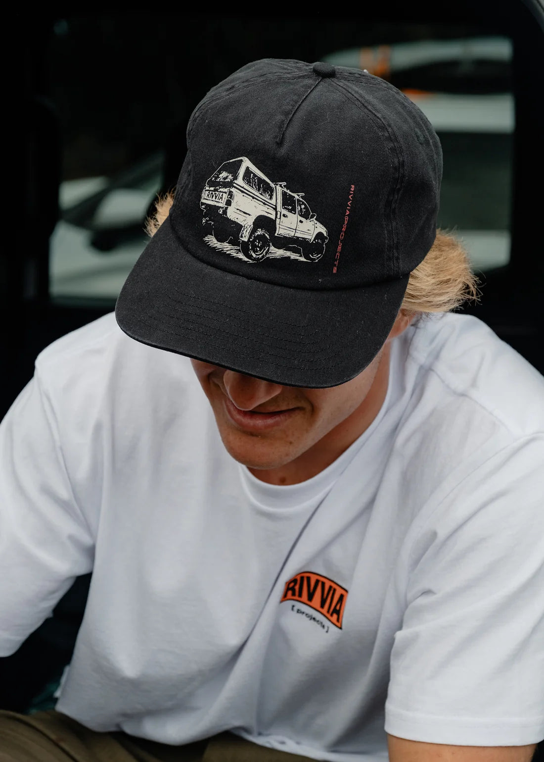 RIVVIA PROJECTS 4wd cap - Washed black
