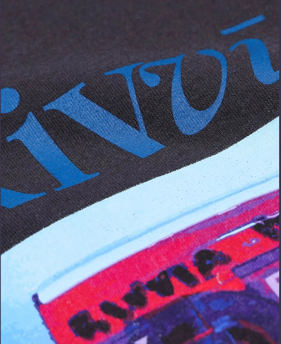 RIVVIA Casette t-shirt - Pigment black