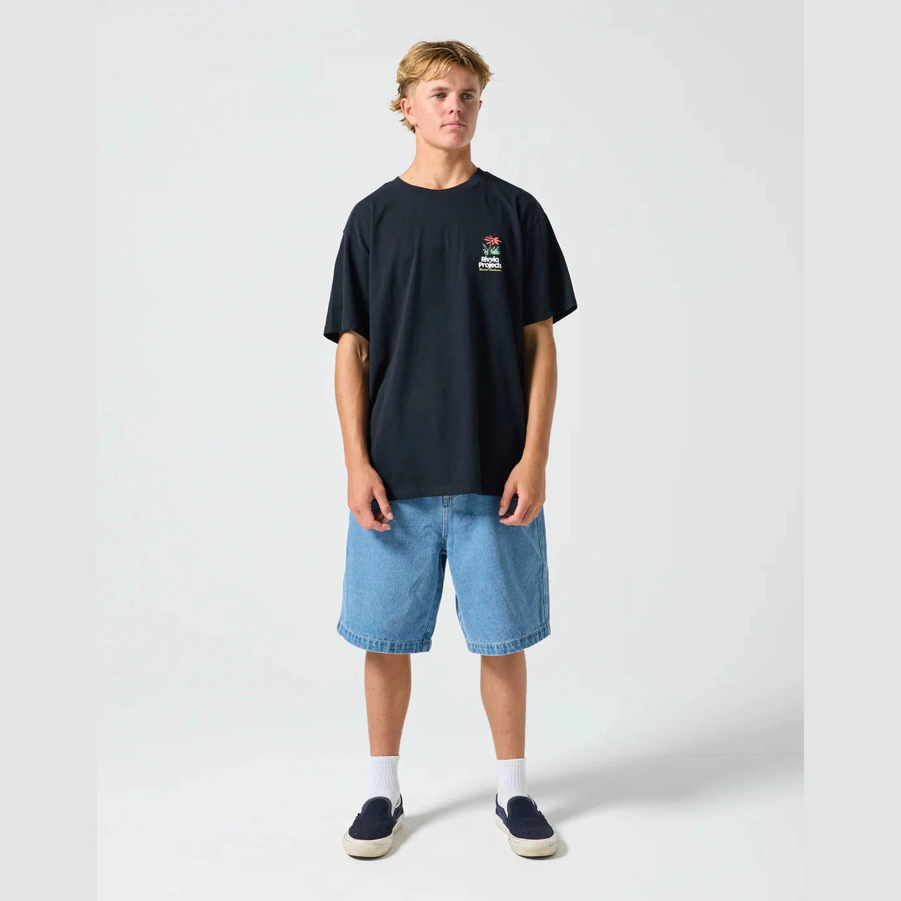 RIVVIA Weekend landscapers t-shirt - Black