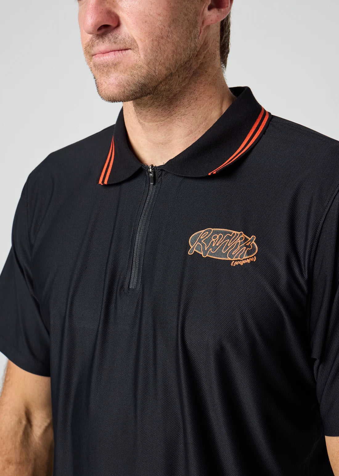 RIVVIA PROJECTS Oval graf polo - Black