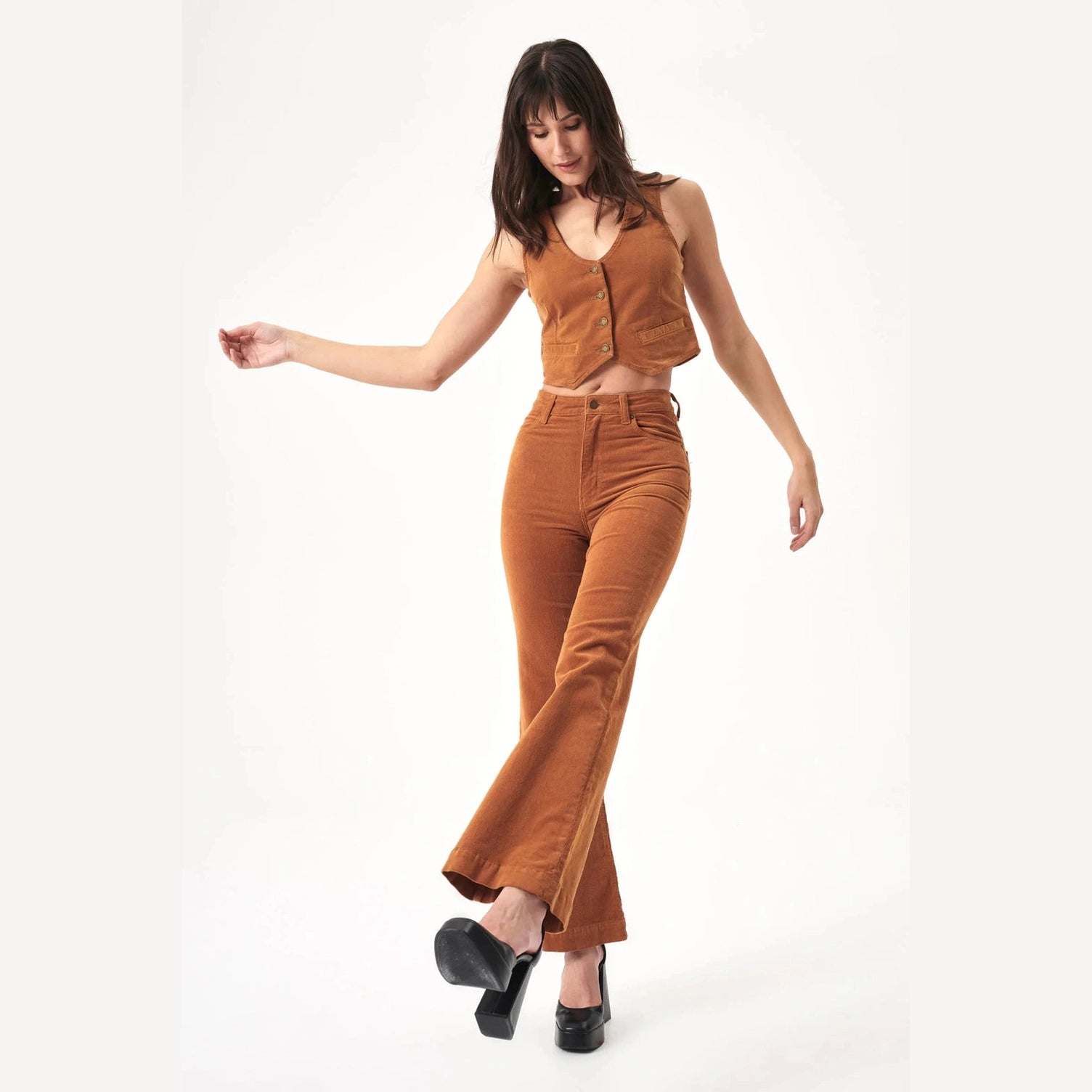 ROLLA'S Eastcoast flare - Tan cord