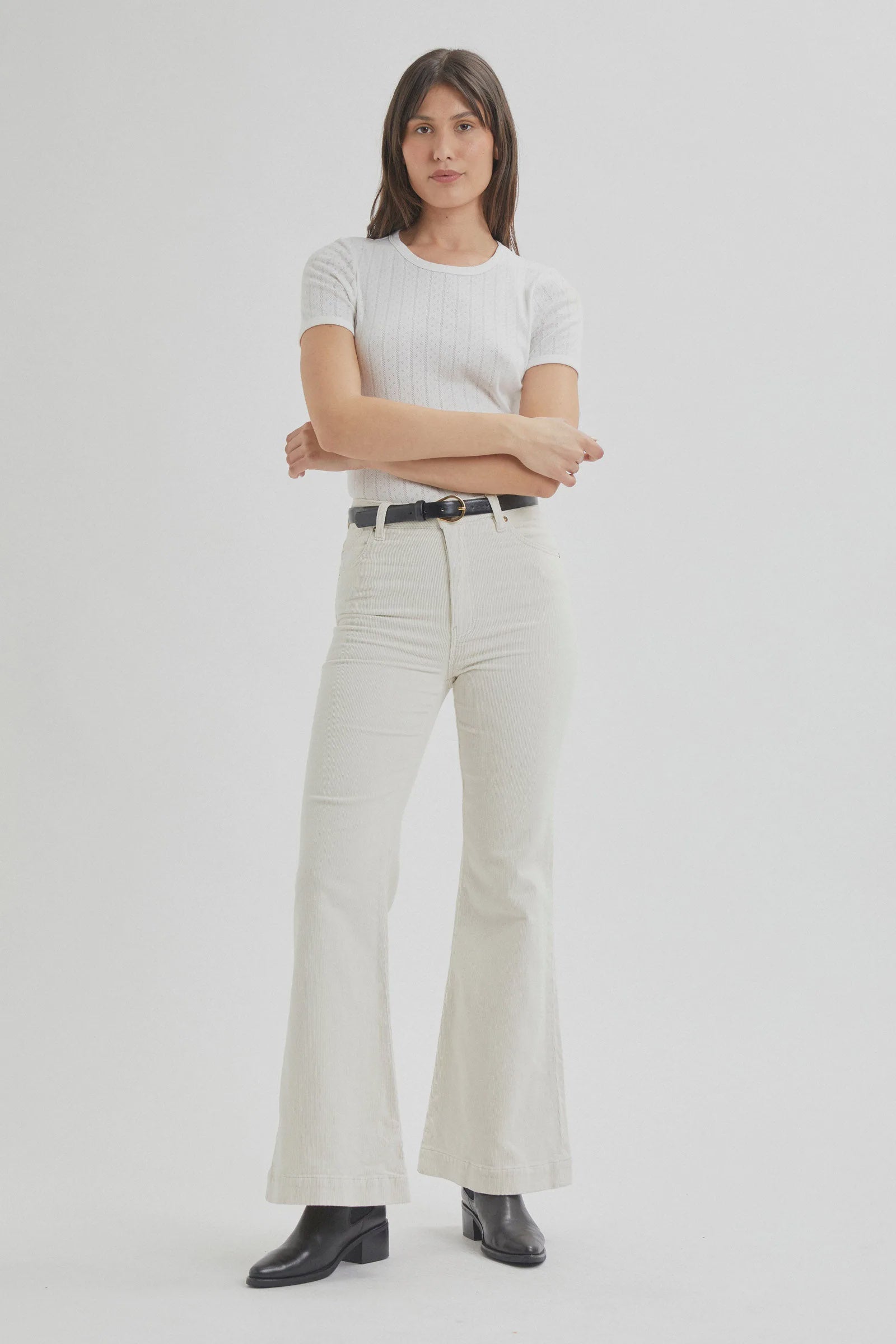 ROLLA'S Eastcoast flare - Vanilla cord